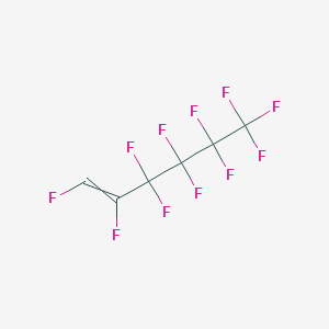 molecular formula C6HF11 B3277590 1H-Perfluorohex-1-ene CAS No. 66249-21-6