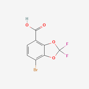 7-Bromo-2,2-difluorobenzo[d][1,3]dioxole-4-carboxylic acid