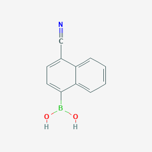 4-Cyano-1-naphthyl boronic acid