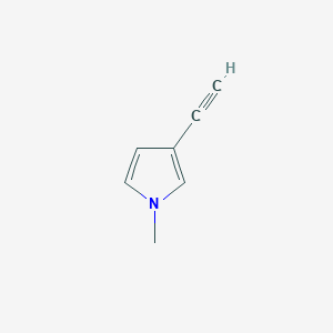 1H-Pyrrole, 3-ethynyl-1-methyl-