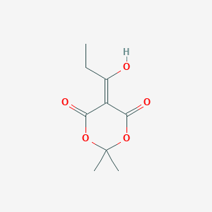 5-(1-Hydroxypropylidene)-2,2-dimethyl-1,3-dioxane-4,6-dione