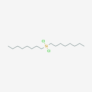 molecular formula C16H34Cl2Si B032779 Dichlorodioctylsilane CAS No. 18416-07-4