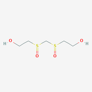 molecular formula C5H12O4S2 B3277993 Ethanol, 2,2'-[methylenebis(sulfinyl)]bis- CAS No. 669721-07-7