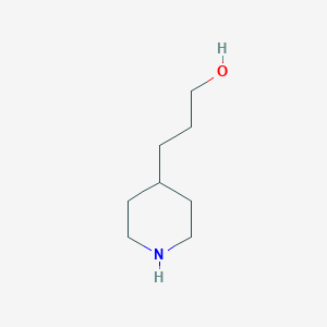 molecular formula C8H17NO B032782 4-Piperidinepropanol CAS No. 7037-49-2