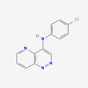 N-(4-Chlorophenyl)pyrido[3,2-c]pyridazin-4-amine