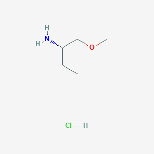 molecular formula C5H14ClNO B3278453 (S)-1-Methoxybutan-2-amine hydrochloride CAS No. 677742-59-5