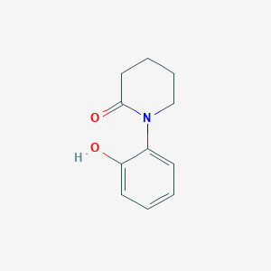 2-Piperidinone, 1-(2-hydroxyphenyl)-