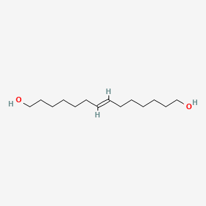 molecular formula C14H28O2 B3278562 7-十四碳烯-1,14-二醇 CAS No. 679810-05-0