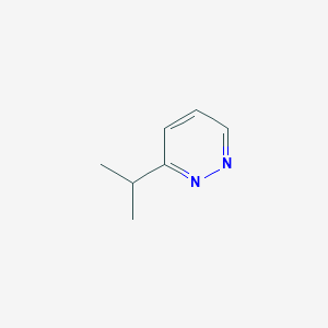 molecular formula C7H10N2 B3278593 3-Isopropylpyridazine CAS No. 68031-23-2