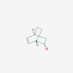 molecular formula C8H10O B3278618 (1S,4S)-Bicyclo[2.2.2]oct-5-en-2-one CAS No. 68069-67-0