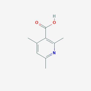 molecular formula C9H11NO2 B3278720 2,4,6-trimethylpyridine-3-carboxylic Acid CAS No. 681468-19-9