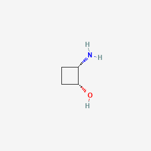 molecular formula C4H9NO B3278781 cis-2-Aminocyclobutanol CAS No. 68235-32-5