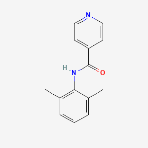 B3278802 N-(2,6-dimethylphenyl)pyridine-4-carboxamide CAS No. 68280-05-7