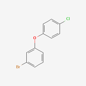 molecular formula C12H8BrClO B3278945 1-bromo-3-(4-chlorophenoxy)benzene CAS No. 6842-61-1