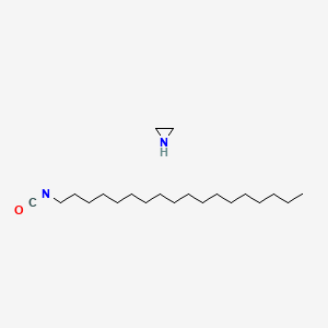 molecular formula C21H42N2O B3278959 aziridine;1-isocyanatooctadecane CAS No. 68441-25-8