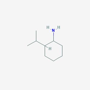molecular formula C9H19N B3278992 2-(Propan-2-yl)cyclohexan-1-amine CAS No. 6850-64-2