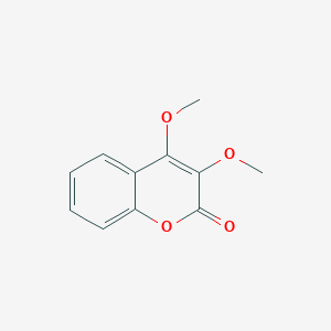 molecular formula C11H10O4 B3278998 3,4-Dimethoxy-2H-chromen-2-one CAS No. 6850-95-9
