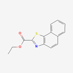 molecular formula C14H11NO2S B3279026 Ethyl naphtho[2,1-d]thiazole-2-carboxylate CAS No. 68557-39-1