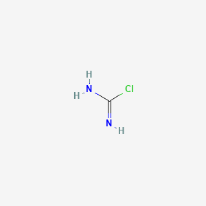 molecular formula CH3ClN2 B3279071 Chloroformamidine CAS No. 6869-14-3