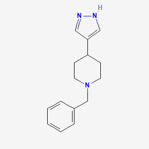 1-Benzyl-4-(1H-pyrazol-4-yl)piperidine