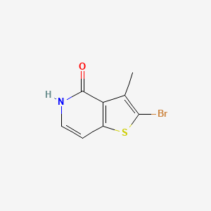2-Bromo-3-methylthieno[3,2-c]pyridin-4(5H)-one