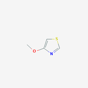 molecular formula C4H5NOS B3279306 4-Methoxythiazole CAS No. 69096-72-6