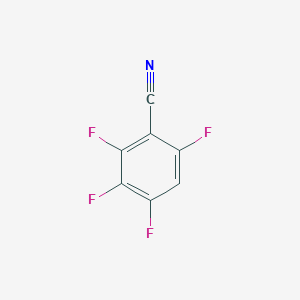 molecular formula C7HF4N B3279359 2,3,4,6-Tetrafluorobenzonitrile CAS No. 69173-96-2