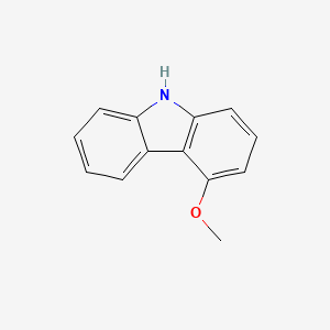 molecular formula C13H11NO B3279490 4-methoxy-9H-carbazole CAS No. 6933-50-2