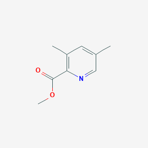 molecular formula C9H11NO2 B3279996 Methyl 3,5-dimethylpicolinate CAS No. 70580-30-2