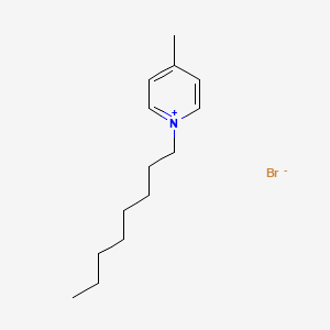 molecular formula C14H24BrN B3280108 N-octyl-4-metylpyridinium bromide CAS No. 70850-61-2