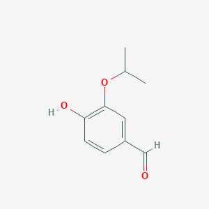 molecular formula C10H12O3 B3280240 4-Hydroxy-3-isopropoxybenzaldehyde CAS No. 71118-98-4