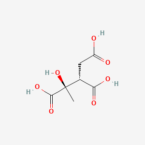 molecular formula C7H10O7 B3280260 DL-threo-2-methylisocitrate CAS No. 71183-66-9