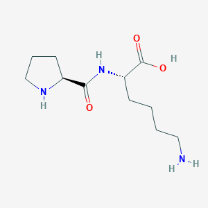 molecular formula C11H21N3O3 B3280289 Pro-Lys CAS No. 71227-70-8