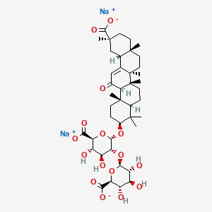 molecular formula C42H62NaO16 B3280313 Disodium glycyrrhizinate CAS No. 71277-79-7