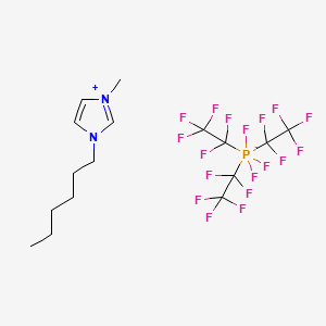1-Hexyl-3-methylimidazolium tris(pentafluoroethyl)trifluorophosphate