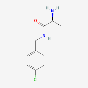 (S)-2-Amino-N-(4-chloro-benzyl)-propionamide
