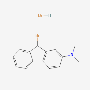 9-Bromo-N,N-dimethyl-9H-fluoren-2-amine hydrobromide