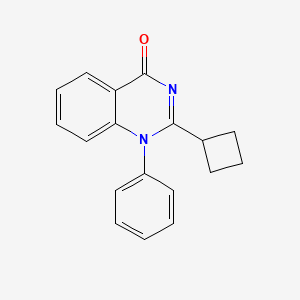 molecular formula C18H16N2O B3280450 2-Cyclobutyl-1-phenylquinazolin-4(1H)-one CAS No. 71567-80-1