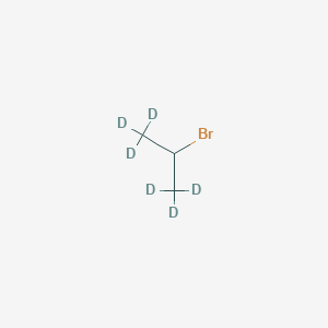 molecular formula C3H7Br B032805 2-Bromopropane-1,1,1,3,3,3-d6 CAS No. 52809-76-4
