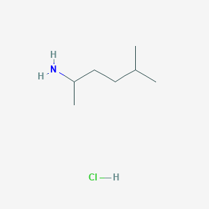 molecular formula C7H18ClN B3280579 5-Methyl-2-hexylamine hydrochloride CAS No. 71776-71-1