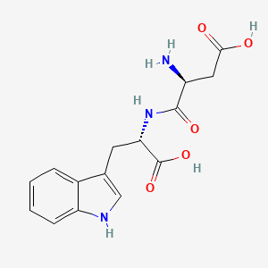 molecular formula C15H17N3O5 B3280597 Asp-Trp CAS No. 71835-79-5