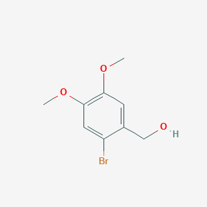 molecular formula C9H11BrO3 B032807 2-Bromo-4,5-dimethoxybenzyl alcohol CAS No. 54370-00-2