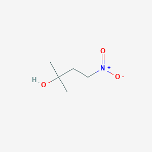 molecular formula C5H11NO3 B3280757 2-methyl-4-nitro-2-butanol CAS No. 72183-50-7