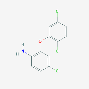 4-Chloro-2-(2,5-dichlorophenoxy)aniline