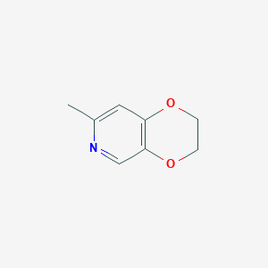 7-Methyl-2,3-dihydro-[1,4]dioxino[2,3-c]pyridine