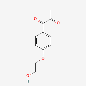 1-[4-(2-Hydroxyethoxy)phenyl]propane-1,2-dione