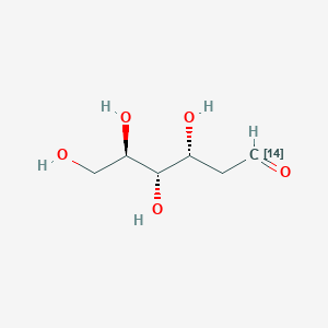 (3R,4S,5R)-3,4,5,6-Tetrahydroxy(114C)hexanal
