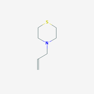 molecular formula C7H13NS B3281005 N-allylthiomorpholine CAS No. 72662-81-8