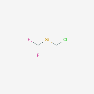 molecular formula C2H3ClF2Si B3281025 CID 78066724 CAS No. 7274-82-0