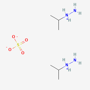 molecular formula C6H22N4O4S B3281092 amino(propan-2-yl)azanium;sulfate CAS No. 72824-97-6